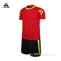 2022 ဖက်ရှင် Mens ဘောလုံးပြိုင်ပွဲ Kit Futboll Uniform